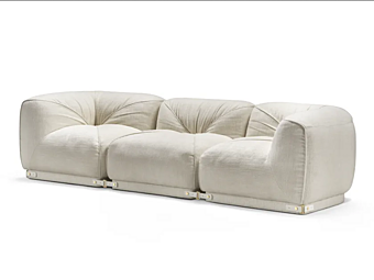 Modularer 3-Sitzer Stoffsofa Freizeitsofa GHIDINI1961 LB208XX104