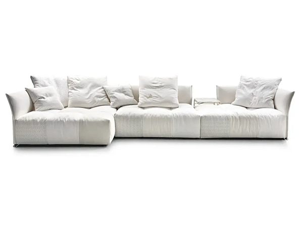 Ecksofa aus Stoff mit abnehmbarem Bezug Pixel Saba Fabrik SABA aus Italien. Foto №1