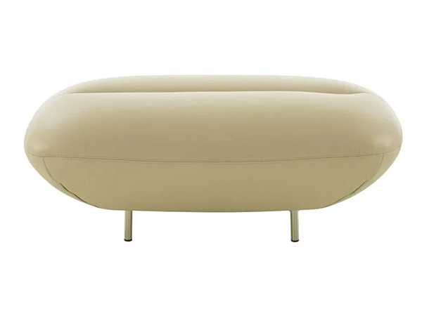 Polsterhocker aus Leder Manarola LIGNE ROSET 14090355 Fabrik LIGNE ROSET aus Italien. Foto №1