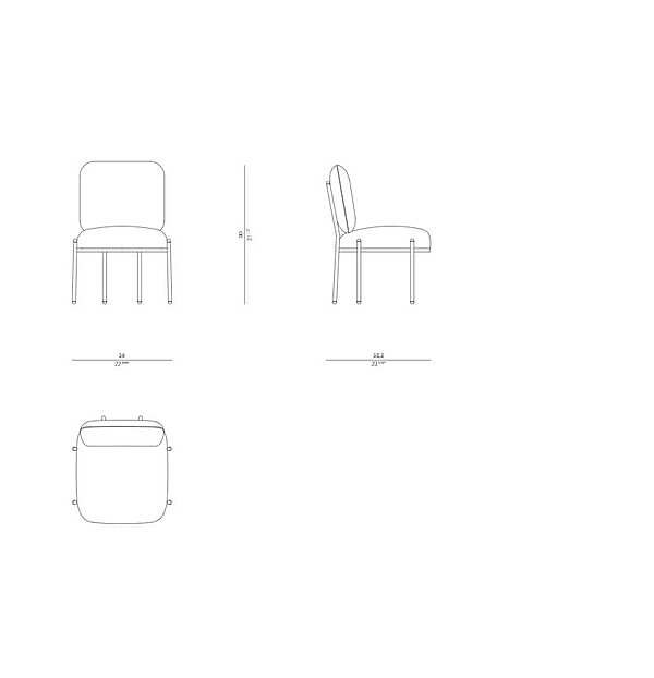 Der Stuhl ROSSATO 11-PL04 Fabrik ROSSATO aus Italien. Foto №5