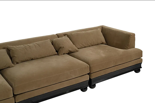 Modularer Baumwollsofa mit Chaiselongue Paris Extra CHELINI Fabrik CHELINI aus Italien. Foto №10