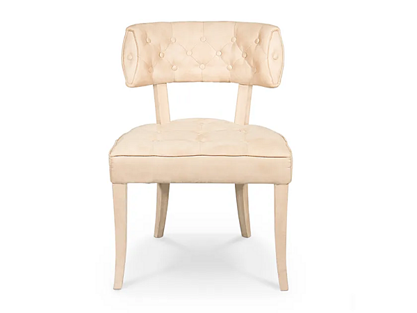 Upholstered Leather Chair Zulu BRABBU Fabrik BRABBU aus Italien. Foto №2