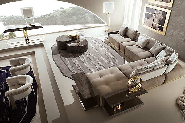 Couch GIORGIO COLLECTION Infinity sectional Fabrik GIORGIO COLLECTION aus Italien. Foto №2