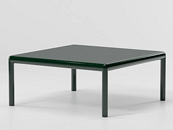 Quadratischer Couchtisch aus Aluminium Passage KETTAL