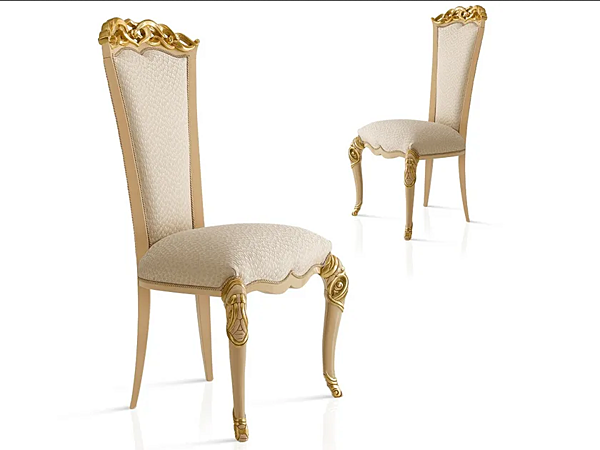 Polsterstuhl Harmony aus Stoff A.R. Arredamenti 310/I Fabrik A.R.ARREDAMENTI SRL aus Italien. Foto №1