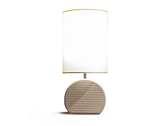 Tischlampe aus Leder FORMITALIA Meridian Fabrik FORMITALIA aus Italien