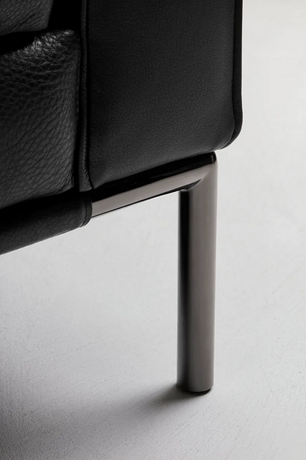Ecksofa aus Stoff mit weicher Rückenlehne Flou Icon Fabrik Flou aus Italien. Foto №12