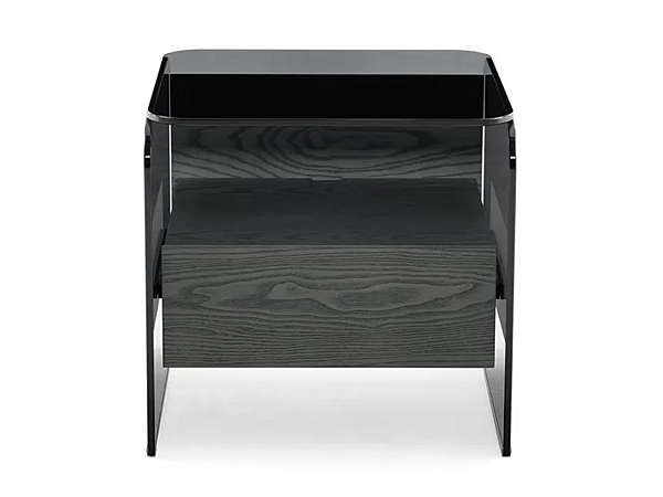 Rechteckiger Nachttisch aus Esche mit Schubladen Gallotti&Radice HOLLY Fabrik Gallotti & Radice aus Italien. Foto №1