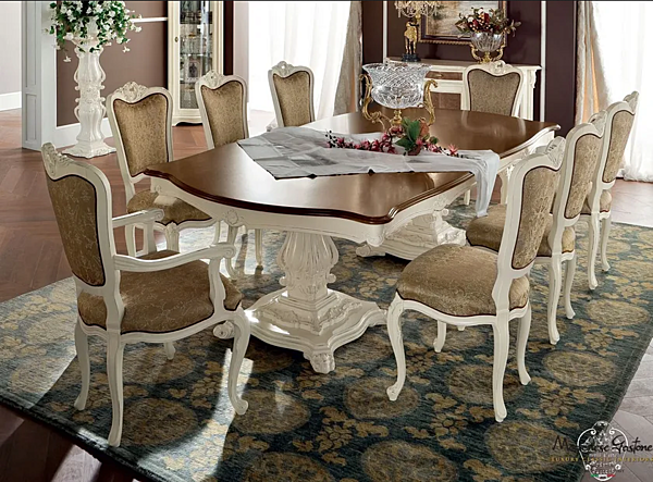 Pedestal aus Holz Modenese Luxury Interiors 13624 Fabrik MODENESE GASTONE aus Italien. Foto №4