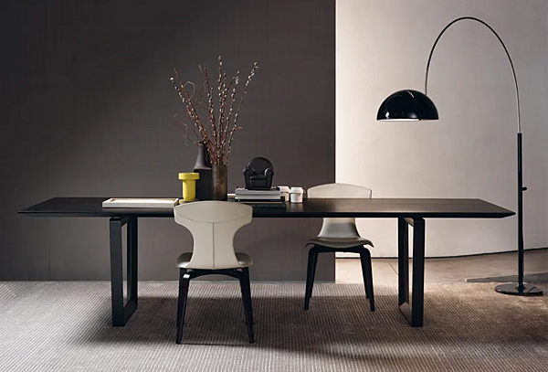 Rechteckiger Esstisch aus Massivholz Bolero POLTRONA FRAU Fabrik POLTRONA FRAU aus Italien. Foto №8