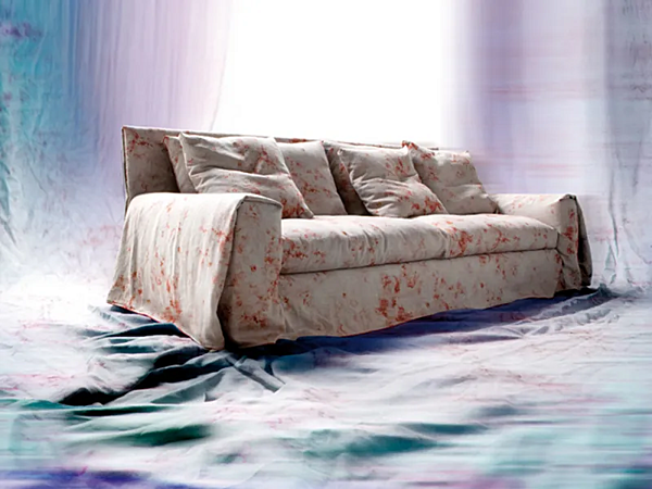 Dreisitzer Sofa mit gepolsterter Rückenlehne ERBA ITALIA Notturno Fabrik ERBA ITALIA aus Italien. Foto №5