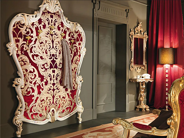 Wandmontierte Garderobe aus Massivholz Modenese Luxury Interiors 11623 Fabrik MODENESE GASTONE aus Italien. Foto №1