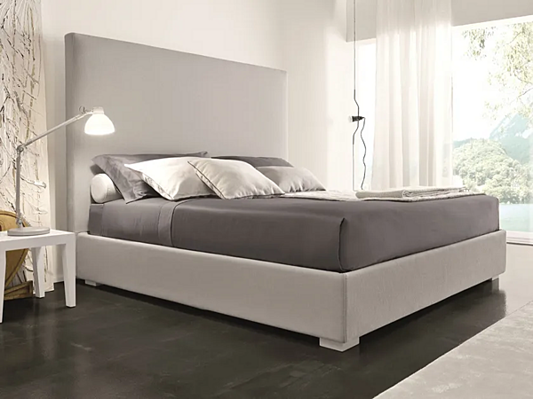 Doppelbett mit hohem Kopfteil Mono Alto Duomo Design Fabrik Duomo Design aus Italien. Foto №1