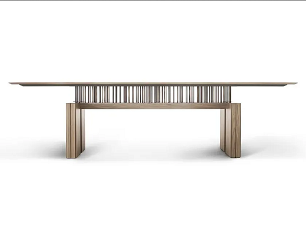 Esstisch aus Walnussholz GIORGETTI G-Code 71215, 71216 Fabrik GIORGETTI aus Italien. Foto №3