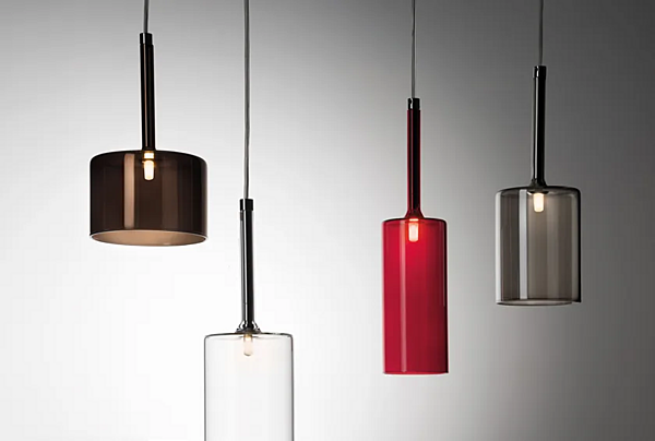 Halogenpendelleuchte Spillray AXOLIGHT SP SPILL 6 Fabrik Axolight aus Italien. Foto №4