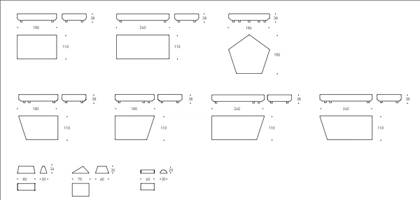 Modularer Stoffsofa Bento VARASCHIN 239 Fabrik VARASCHIN aus Italien. Foto №17