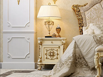 Nachttisch mit Schubladen aus Holz Modenese Luxury Interiors 14219