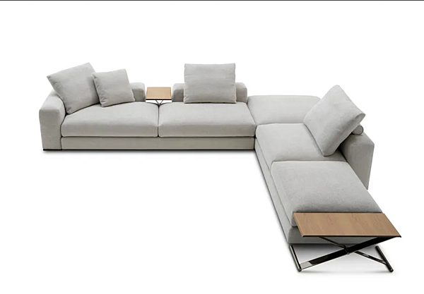 Ecksofa aus Stoff Ananta Saba Fabrik SABA aus Italien. Foto №2