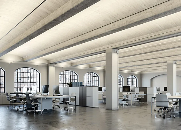 LED Deckenleuchte verstellbar aus Metall Fabbian Metro Fabrik Fabbian aus Italien. Foto №3