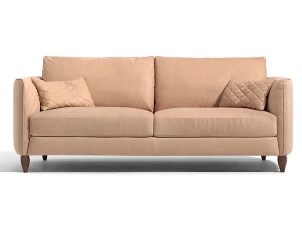 Zweisitzer Sofa aus Leder und Stoff Marylin Marinelli Home M1048,  M1048P Fabrik Marinelli Home aus Italien. Foto №2