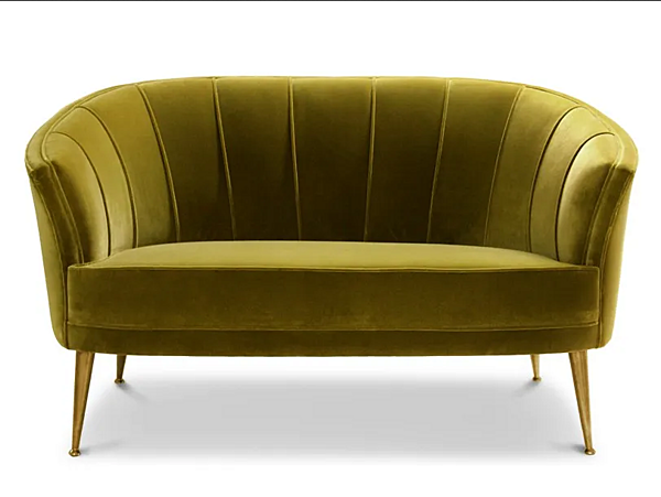 Zweisitzer Samtsofa Maya BRABBU Fabrik BRABBU aus Italien. Foto №1