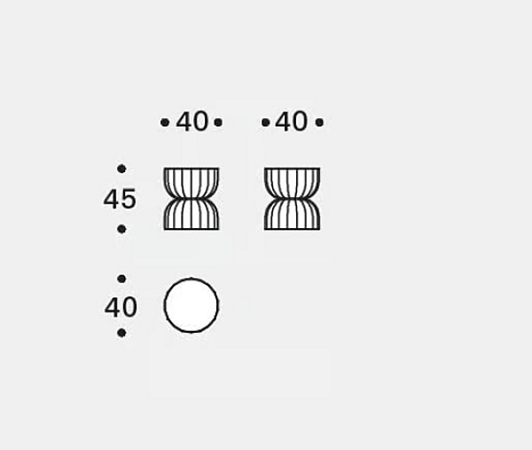Runder Couchtisch aus Polyurethan Saba Teo Fabrik SABA aus Italien. Foto №8