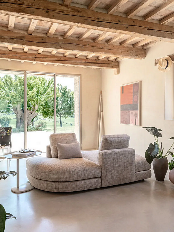 Modularsofa mit abnehmbarem Bezug Flou MyPlace Fabrik Flou aus Italien. Foto №11