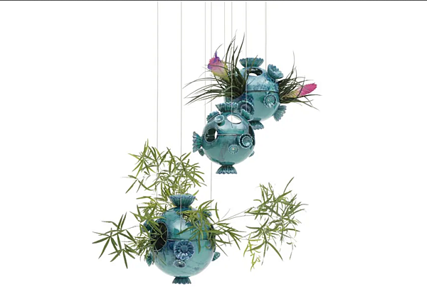 Hängende Keramikvase Marimo GIORGETTI Fabrik GIORGETTI aus Italien. Foto №2