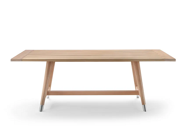 Gartentisch aus Iroko Holz FLEXFORM Desco Fabrik FLEXFORM aus Italien. Foto №1
