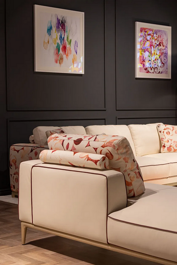 Polsterbett aus Leder Moon H FORMITALIA -Dormeuse-B Fabrik FORMITALIA aus Italien. Foto №4