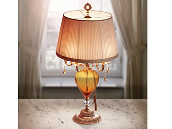 Tischlampe aus Glas Impero LG5 Euroluce Lampadari