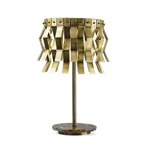 LED Tischlampe aus Messing MARIONI VERONICA 02820 Fabrik MARIONI aus Italien. Foto №2