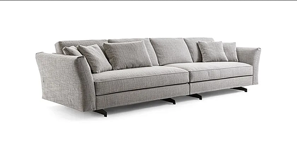 Ecksofa aus Stoff mit abnehmbarem Bezug Frigerio Davis Wave Fabrik Frigerio aus Italien. Foto №3