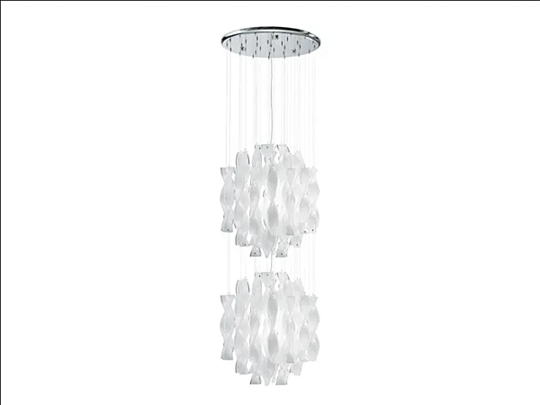Murano Glas Kronleuchter Aura AXOLIGHT SP AU 45/2, SP AU 60/2 Fabrik Axolight aus Italien. Foto №1