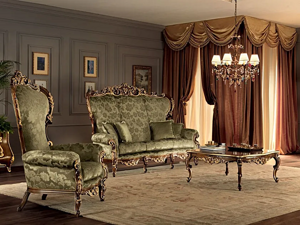 Niedriger quadratischer Couchtisch aus Massivholz Modenese Luxury Interiors 11621 Fabrik MODENESE GASTONE aus Italien. Foto №3