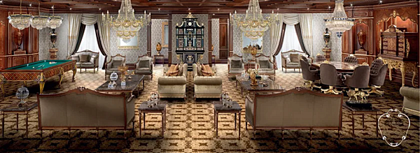 Rechteckiger Couchtisch aus Holz Modenese Luxury Interiors 14634 Fabrik MODENESE GASTONE aus Italien. Foto №4