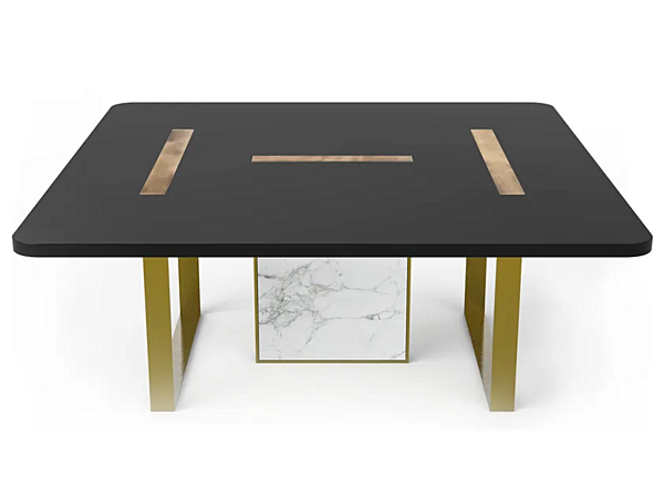 Quadratischer Esstisch aus Holz Tyron MARIONI 02844 Fabrik MARIONI aus Italien. Foto №1
