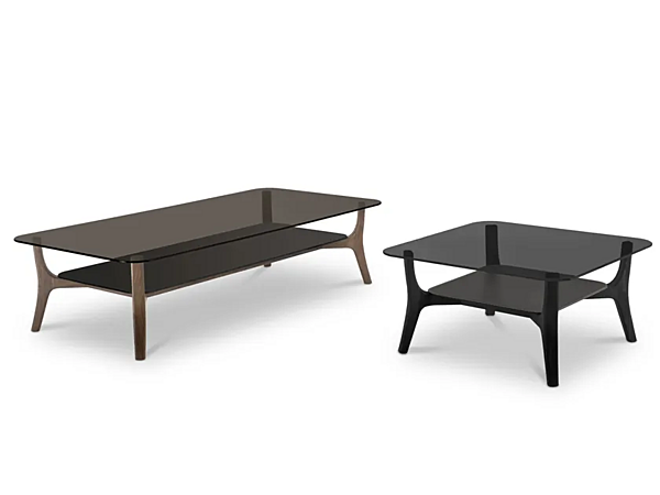 Quadratischer Couchtisch aus Kristall i 4 Mariani Savile Row Fabrik i 4 Mariani aus Italien. Foto №3