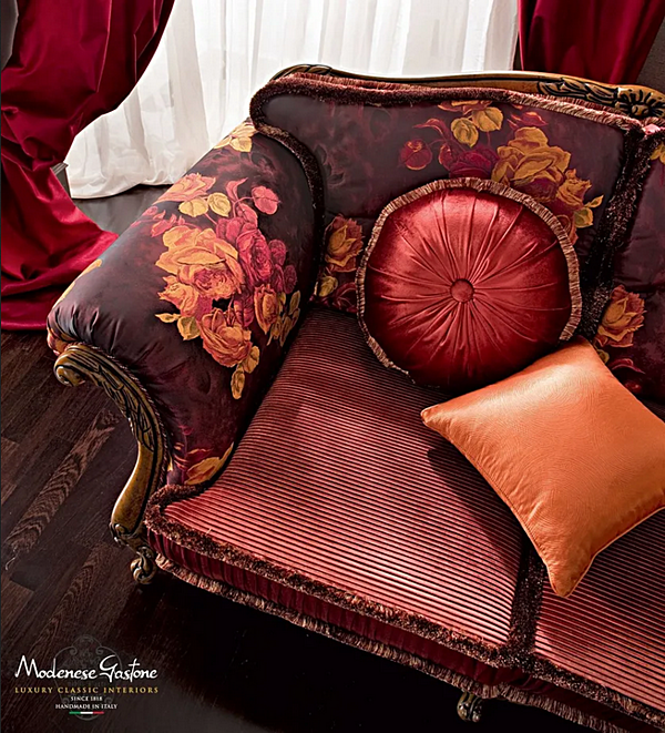 Zweisitzer Sofas aus Stoff Modenese Luxury Interiors 12412 Fabrik MODENESE GASTONE aus Italien. Foto №2