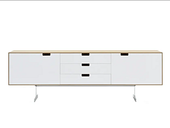 Sideboard mit Türen aus Holz Cappellini Simplon S8_S1B