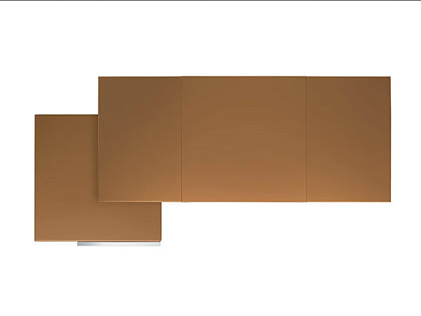 Rechteckiger Schreibtisch aus Leder mit Regalen POLTRONA FRAU C E O Cube Desk Fabrik POLTRONA FRAU aus Italien. Foto №2