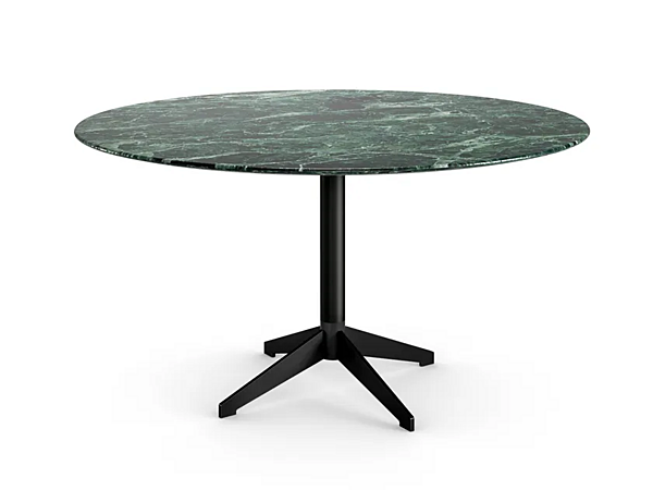 Runder Tisch aus Marmor Zen Schwarz Gallotti&Radice Fabrik Gallotti & Radice aus Italien. Foto №1