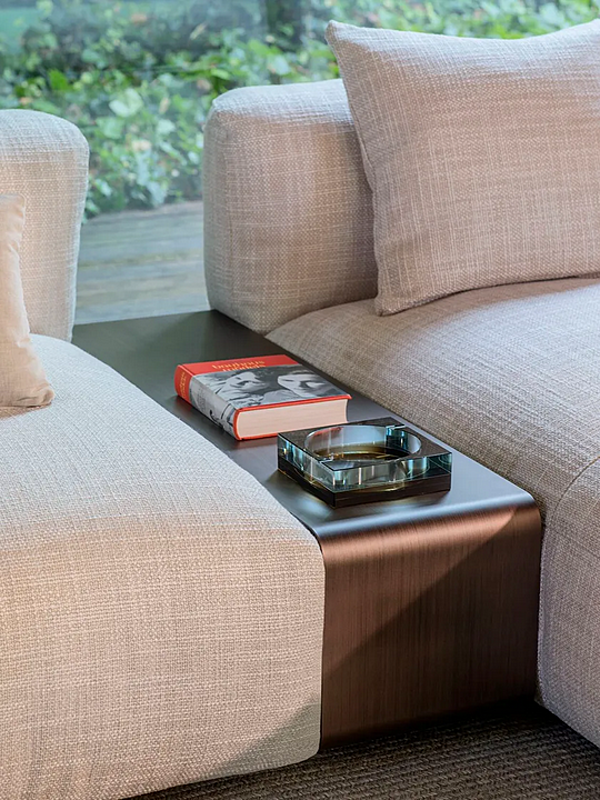 Ecksofa mit abnehmbarem Bezug Flou Fiocco Fabrik Flou aus Italien. Foto №8