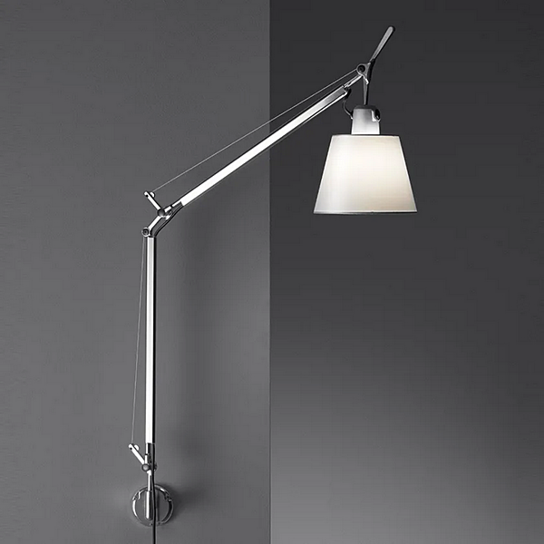 Wandlampe aus Aluminium mit Schwenkarm Artemide Tolomeo Basculante 0947010A / 0947020A Fabrik Artemide aus Italien. Foto №2