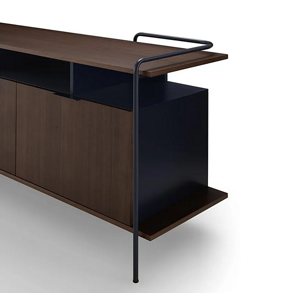 Walnuss Sideboard mit Klapptüren LIGNE ROSET Alando Fabrik LIGNE ROSET aus Italien. Foto №3