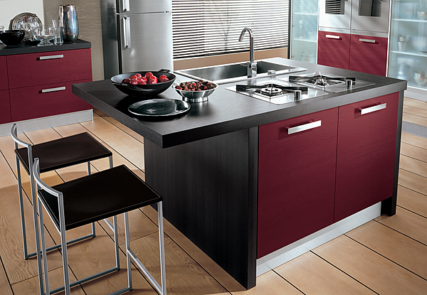 Küche HOME CUCINE Frontali finitura Rubino Fabrik HOME CUCINE aus Italien. Foto №4