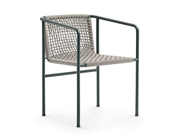 Gartenstuhl aus Edelstahl und Kunststoff Ottavia FLEXFORM 2A0B1 Fabrik FLEXFORM aus Italien. Foto №1