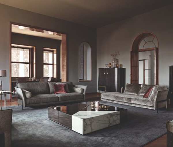Couch ANGELO CAPPELLINI 40352/40353 Fabrik ANGELO CAPPELLINI aus Italien. Foto №4