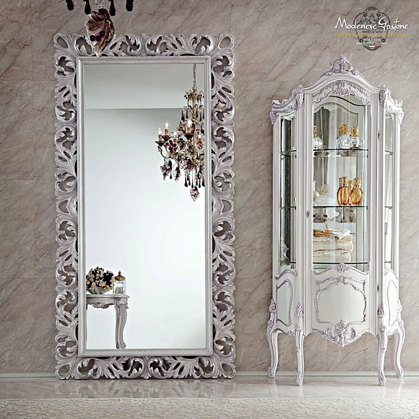 Barock Vitrine aus Holz Modenese Luxury Interiors 13128 Fabrik MODENESE GASTONE aus Italien. Foto №2