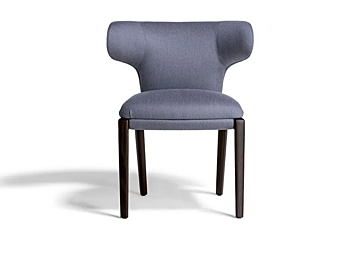 Stoff Sessel mit hoher Rückenlehne POLTRONA FRAU The Collection Fabrik POLTRONA FRAU aus Italien